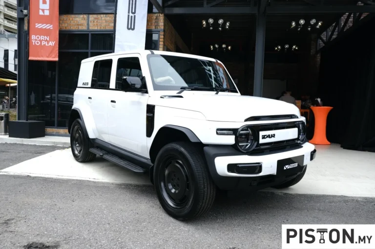 iCAUR V23: 5-Star ASEAN NCAP rating for electric off-road SUV