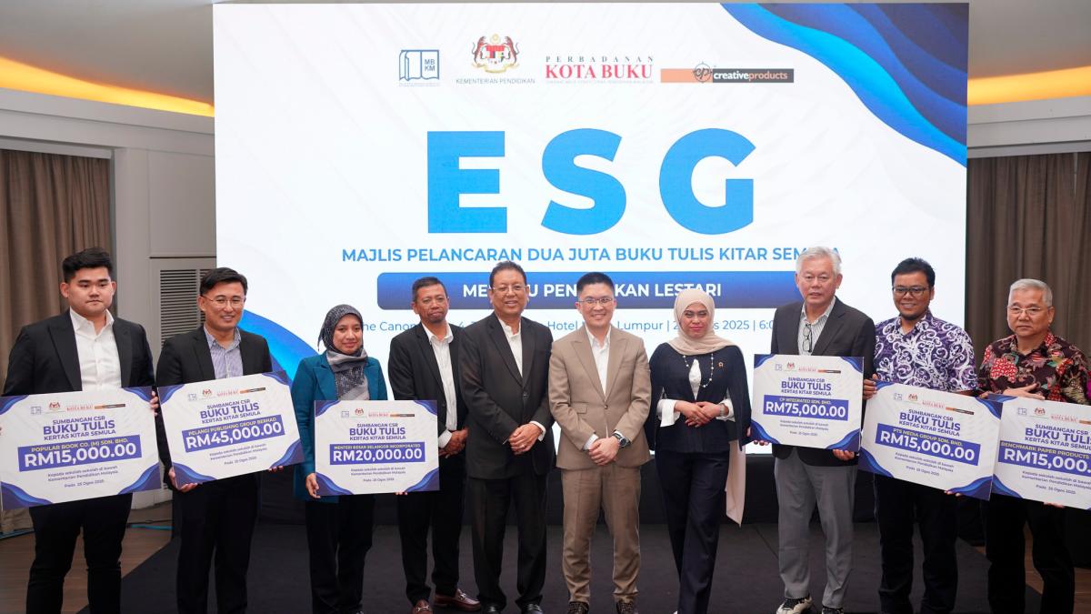 PKB expands recycled exercise book initiative to two million by 2026 PKB expands recycled exercise book initiative to two million by 2026