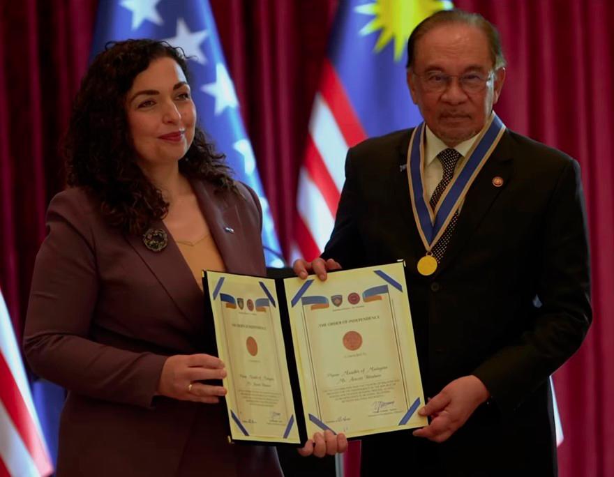 PM Anwar shares video highlighting Kosovo President’s official visit 