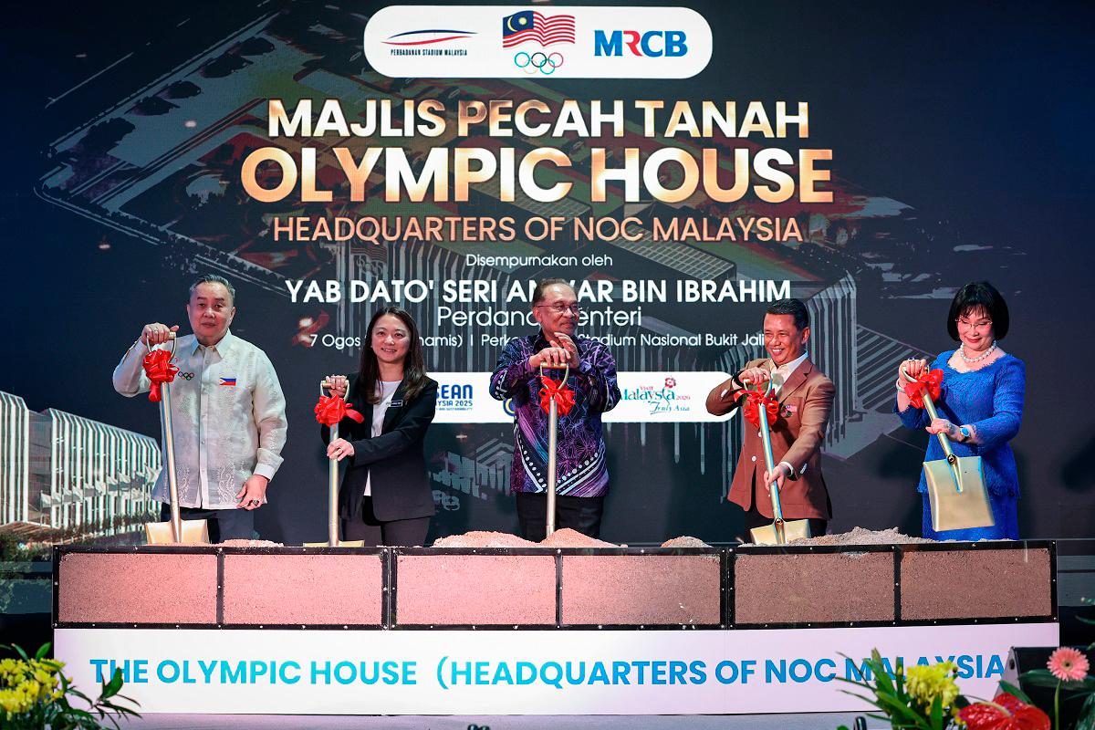 PM Anwar urges early completion of Olympic House in Bukit Jalil