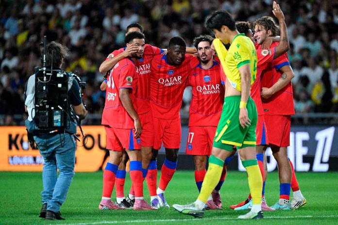 PSG begin Ligue 1 defence with narrow win over Nantes