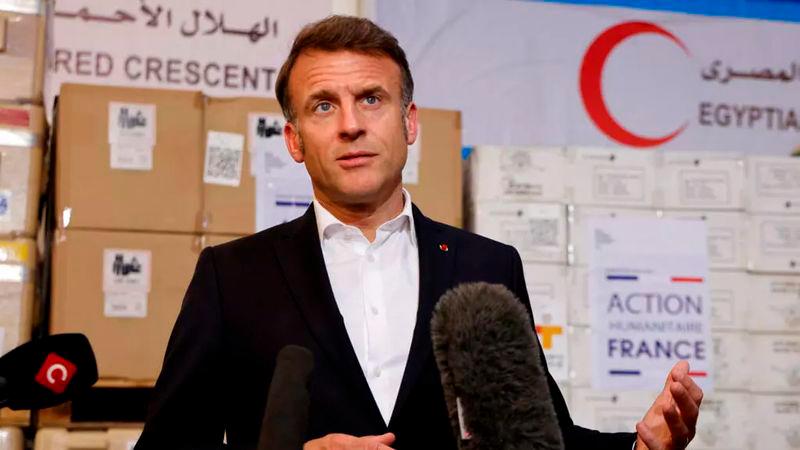 Palestinian ministry says Israel PM’s criticism of Macron an ‘unjustified attack’