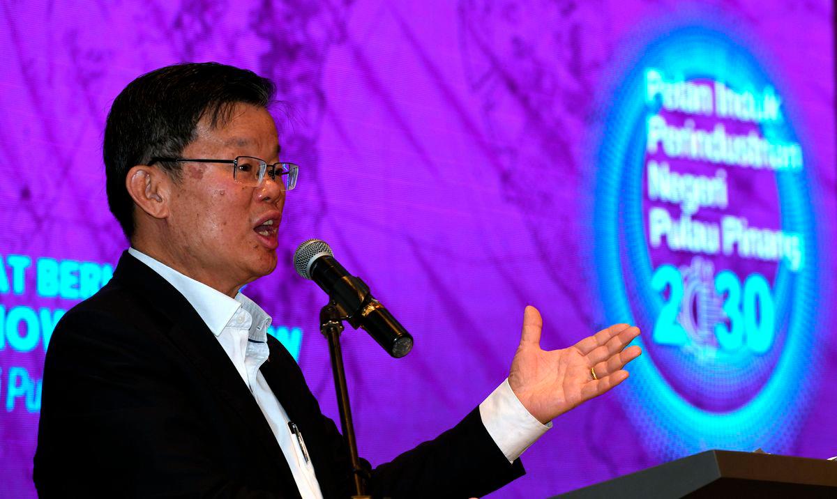 Penang has enough industrial land for next 10–15 years, says Chow Penang has enough industrial land for next 10–15 years, says Chow
