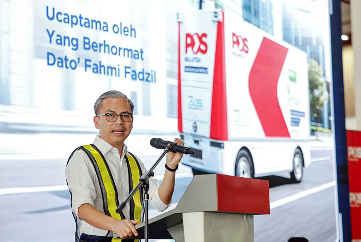 _Pos Malaysia trials autonomous vehicle to modernise postal operations