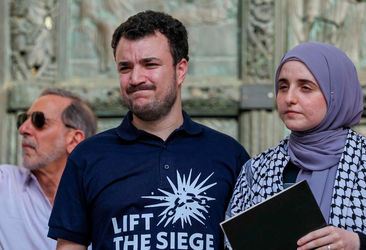 Pro-Palestinian protest leader details 104 days spent in US custody