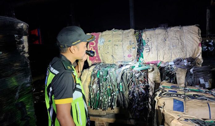 Raid conducted on errant recycling plant