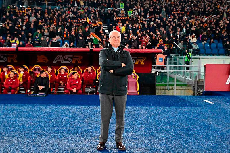 Ranieri eyeing Champions League for Roma before derby swansong Ranieri eyeing Champions League for Roma before derby swansong