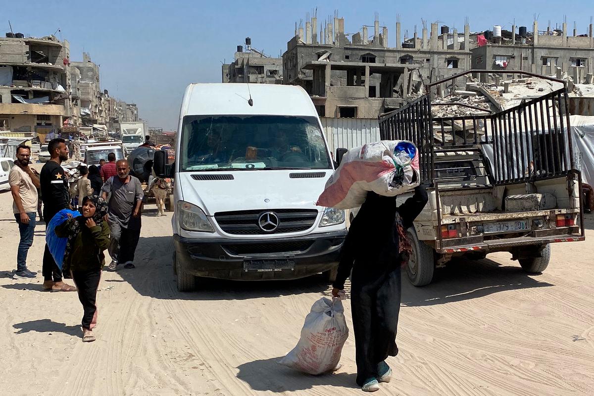 Rescuers say Israeli strike killed at least 12 people in south Gaza