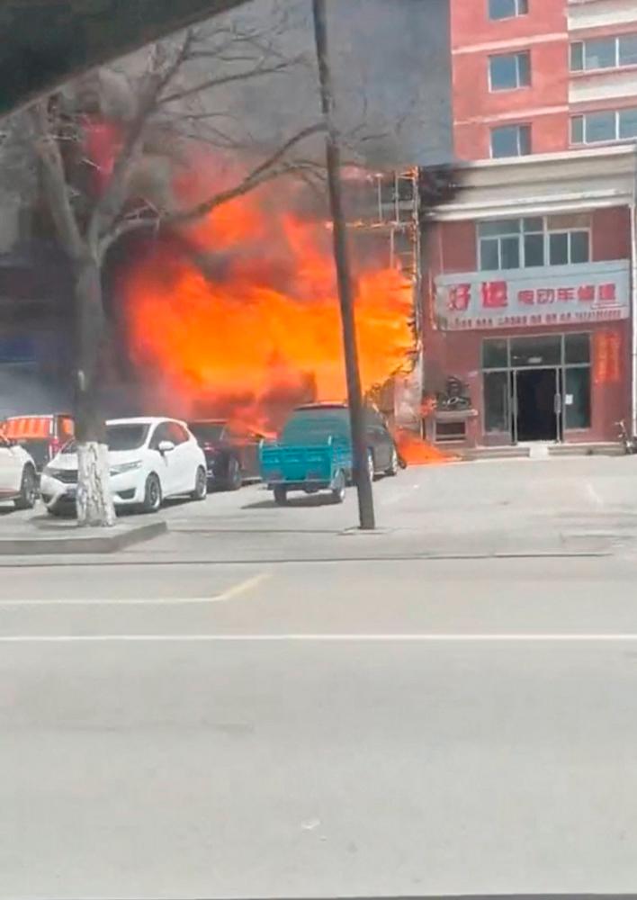 Restaurant fire kills 22 in northeast China’s Liaoning