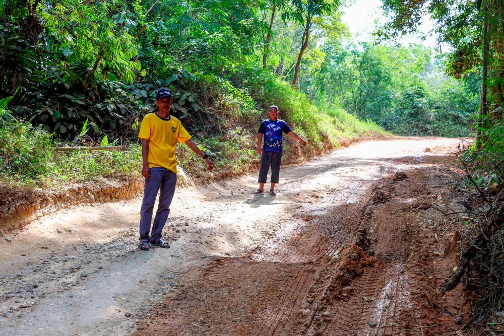 Roads linking Orang Asli villages badly damaged due to heavy rain, unauthorised entry of NGO vehicles