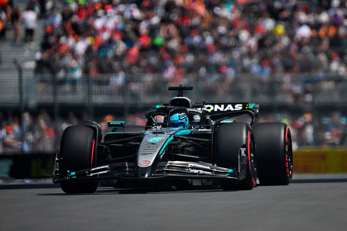 Russell fastest for Mercedes ahead of Norris in second practice Russell fastest for Mercedes ahead of Norris in second practice