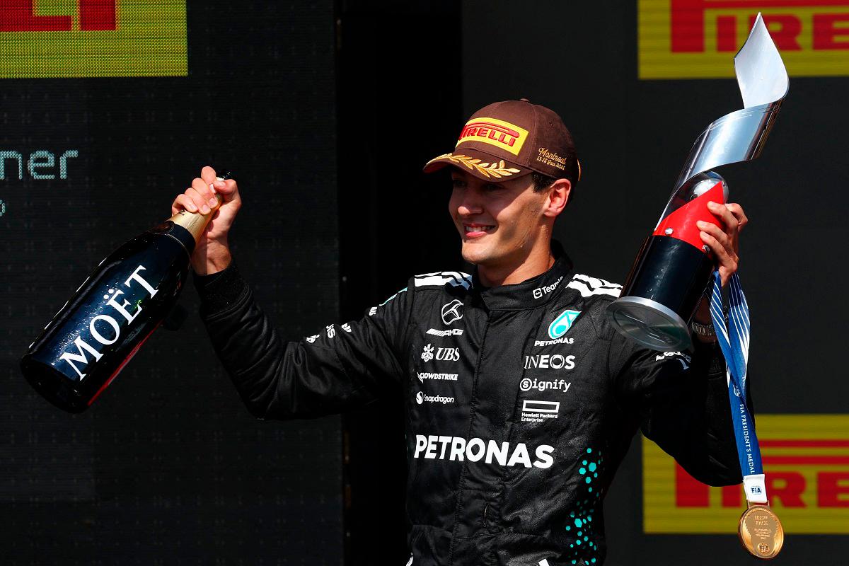 Russell triumphs in Canada as McLaren drivers crash Russell triumphs in Canada as McLaren drivers crash