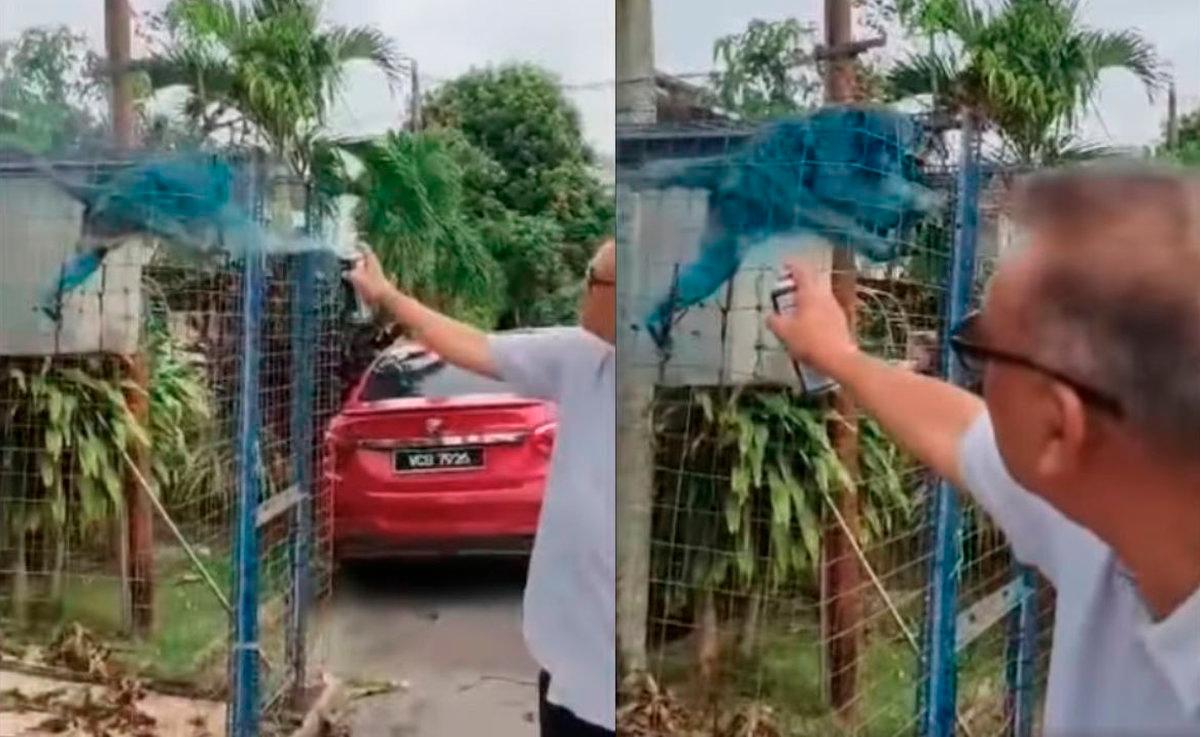 SAFM sees red over barbaric act as monkey is spray-painted in cage