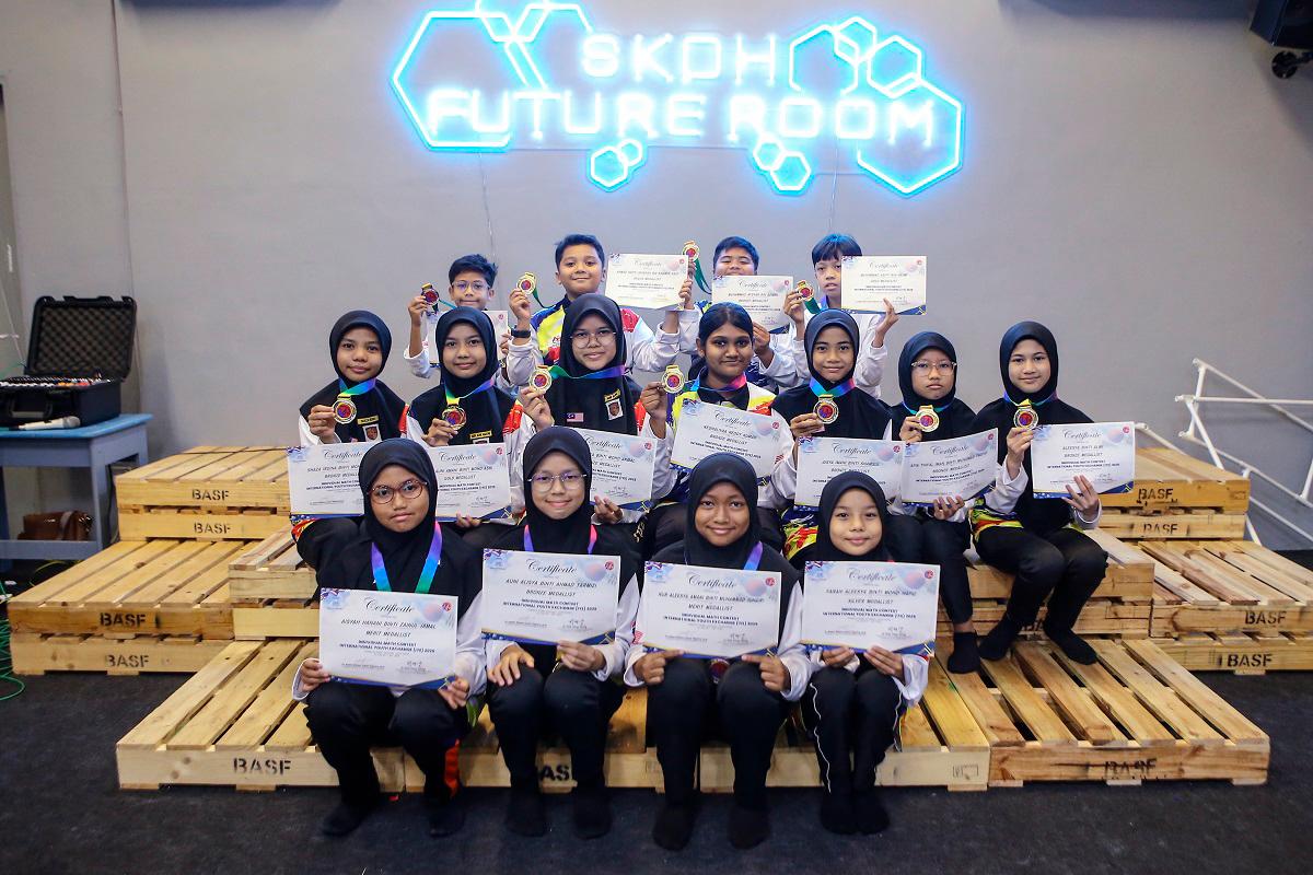 SK Darulaman Heights raih kejayaan dalam pertandingan Matematik Korea Selatan