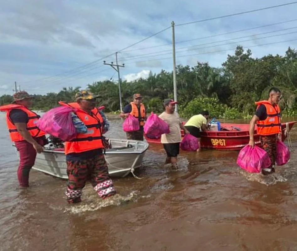Sarawak_flood_evacuee_numbers_fall_further_as_river_levels_recede Mangsa banjir di Sarawak berkurang kepada 322 orang di tiga PPS