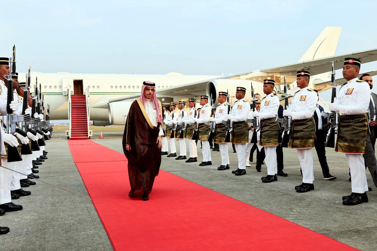 Saudi Foreign Minister Prince Faisal in Malaysia for ASEAN-GCC Summit Saudi Foreign Minister Prince Faisal in Malaysia for ASEAN-GCC Summit