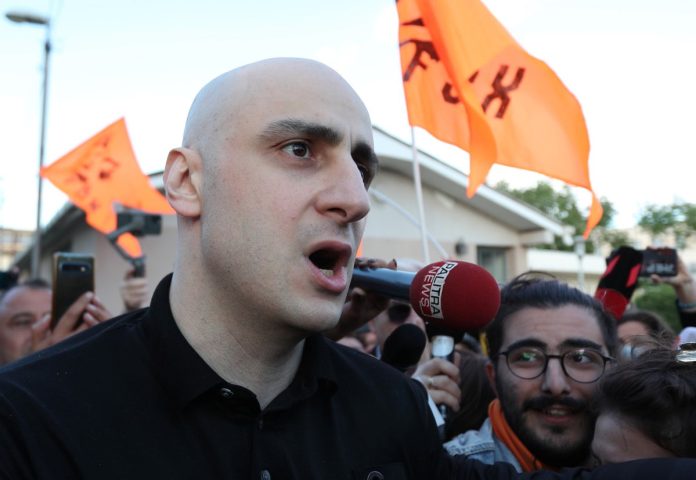 Second Georgian opposition politician detained, his party says Second Georgian opposition politician detained, his party says