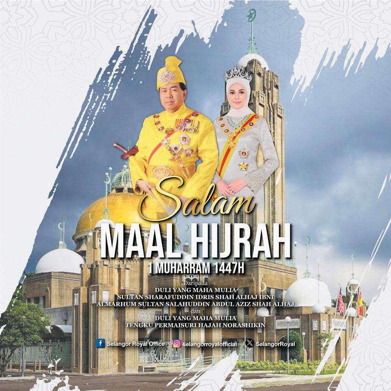 Selangor Sultan calls for unity, compassion in Maal Hijrah message