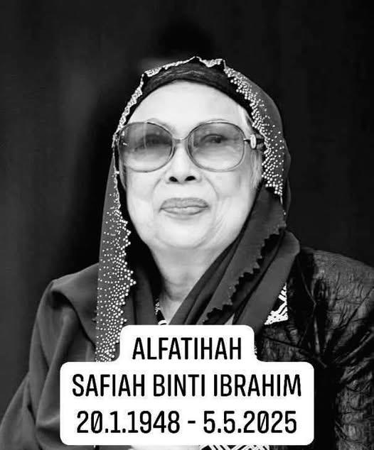 Seniwati legenda Sophia Ibrahim meninggal dunia 