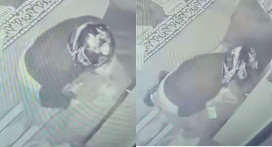 Seremban mosque security footage shows man prying open donation box, police probe underway Seremban mosque security footage shows man prying open donation box, police probe underway