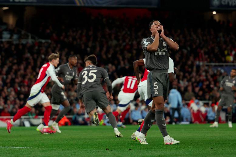 Shaken Real Madrid insist Arsenal comeback possible Shaken Real Madrid insist Arsenal comeback possible