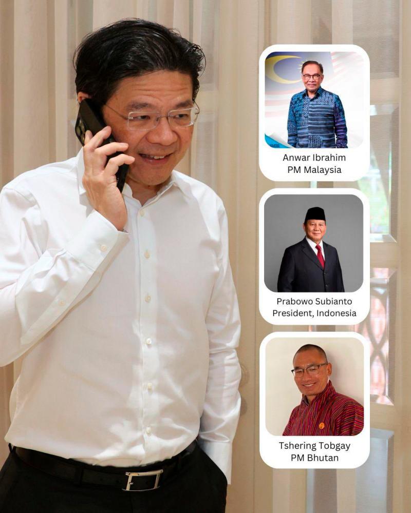Singapore GE2025: PM Wong speaks with Anwar, other leaders after election victory Singapore GE2025: PM Wong speaks with Anwar, other leaders after election victory