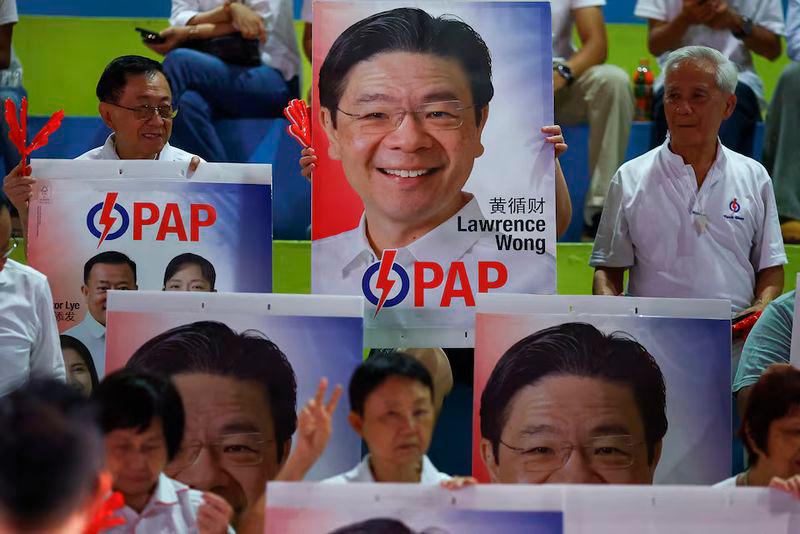 Singapore’s ruling party set for another big election victory