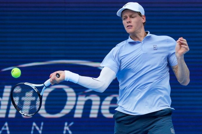 Sinner dominates Cincinnati Open, extends hardcourt streak to 25 wins