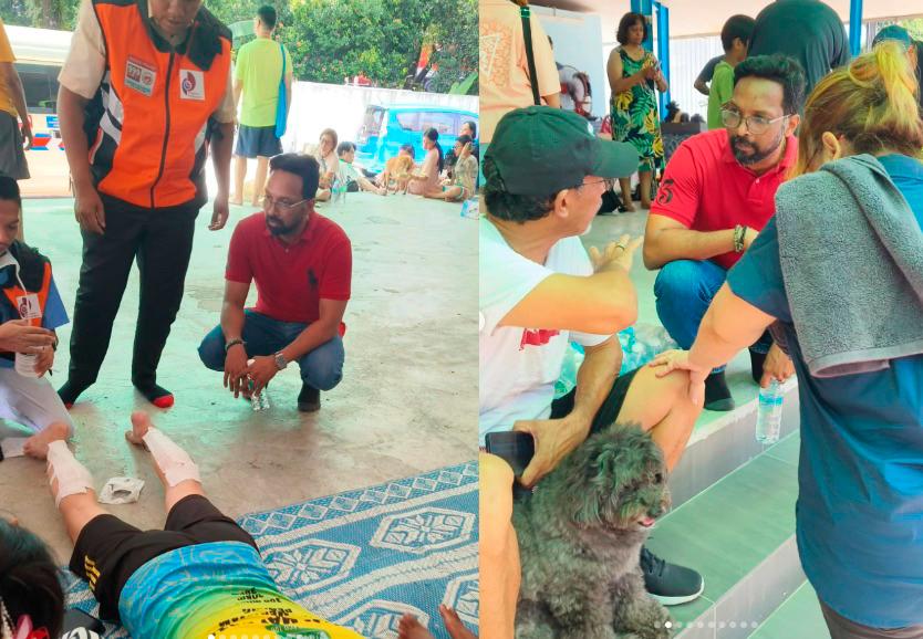 Sree Maha Kaliamman Temple offers assistance to gas pipeline fire victims: Kota Kemuning assemblyman