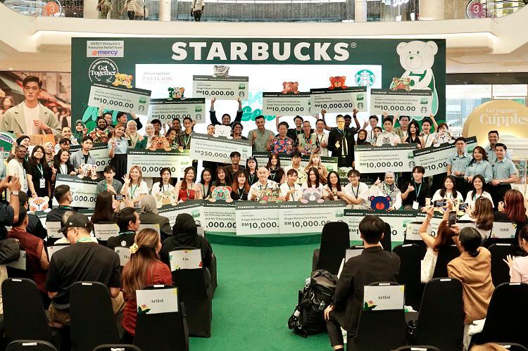 Starbucks art project raises RM500,000 Starbucks art project raises RM500,000