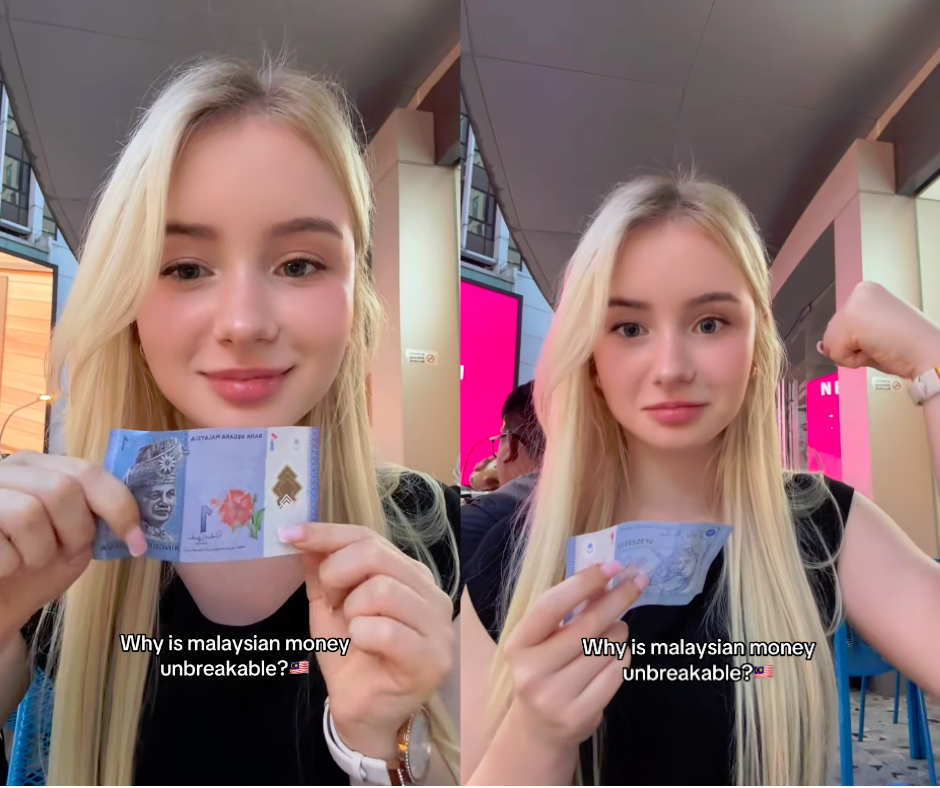 ‘Strong-lah’ – German woman stunned by durability of Malaysia’s RM1 note ‘Strong-lah’ – German woman stunned by durability of Malaysia’s RM1 note
