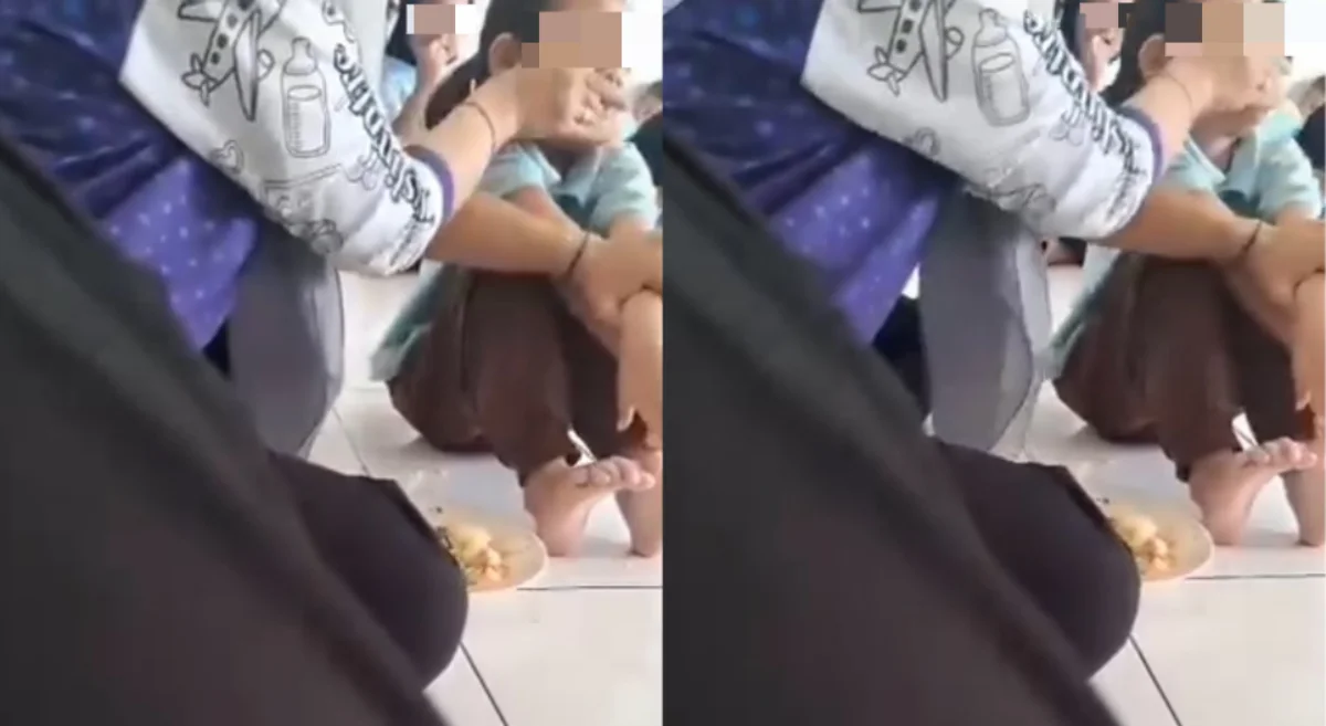 Sungai_Buloh_kindergarten_caretaker_allegedly_force_feeds_and_yells_at_child_in_front_of_peers Sungai Buloh kindergarten caretaker allegedly force feeds and yells at child in front of peers