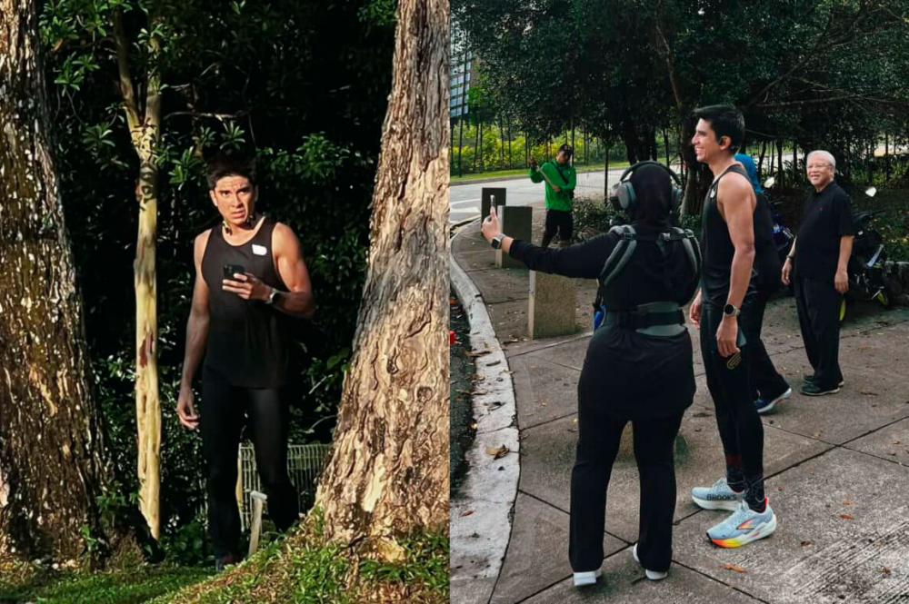 “Super handsome and an amazing runner” - Malaysian runner bumps into Syed Saddiq running, leaves her starstruck