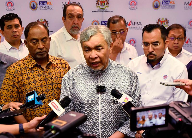 Syarat ujian asas fardu ain akan diperluas ke institusi MARA yang lain - TPM Zahid