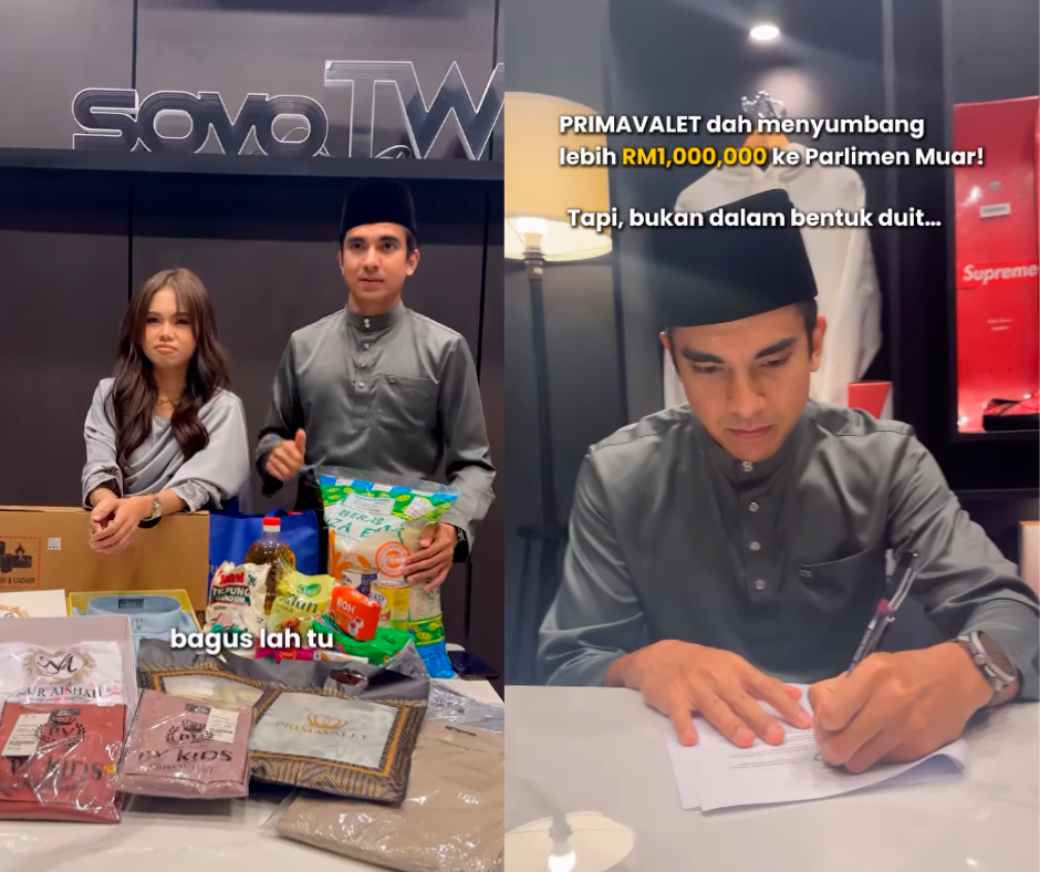 Syed Saddiq's photoshoot with local actress fetches RM1 million for Muar, netizens applaud his creativity