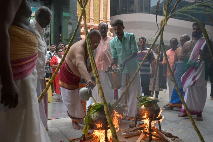 Tamil_community_nationwide_marks_Ponggal_honouring_tradition_and_family_ties Tamil community nationwide marks Ponggal honouring tradition and family ties