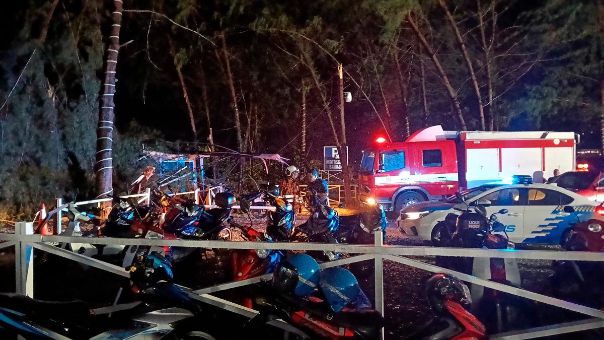 Teenager hurt by falling tree in storm-hit Pantai Kemasin