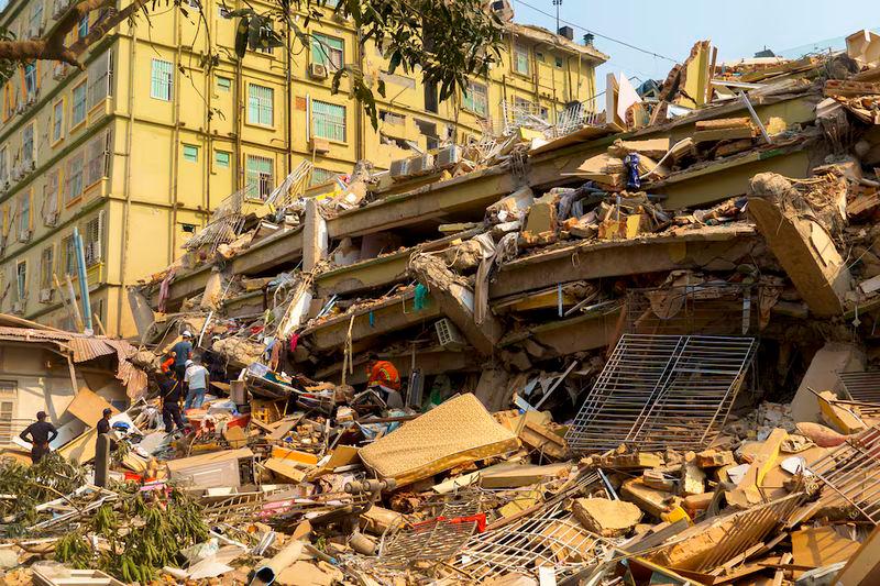 Temple and ashram send aid to Myanmar earthquake victims Temple and ashram send aid to Myanmar earthquake victims