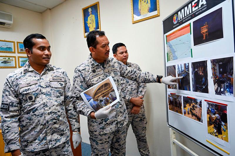 Terengganu MMEA detains seven Indonesians for trespassing on unmanned oil platform
