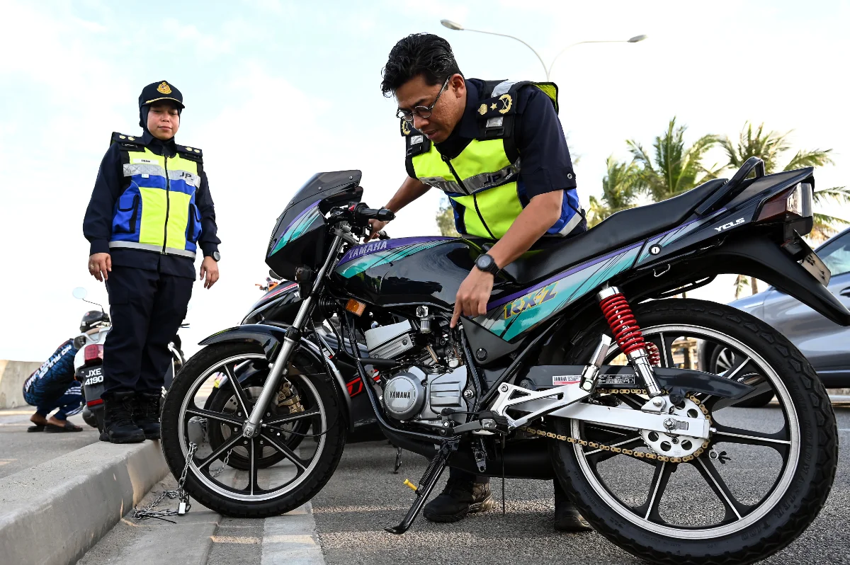 Terengganu RTD issues 2,351 summonses in January motorcycle crackdown