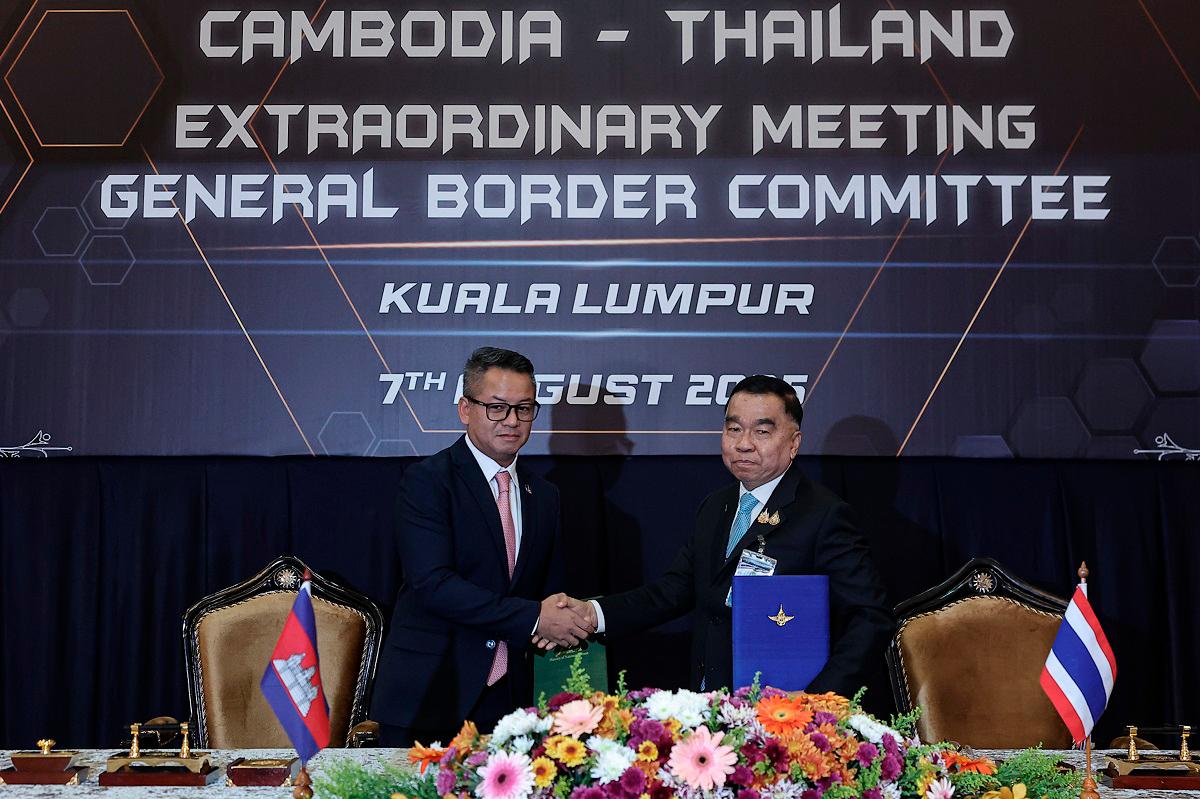 Thailand and Cambodia agree to border ceasefire, no troop escalation