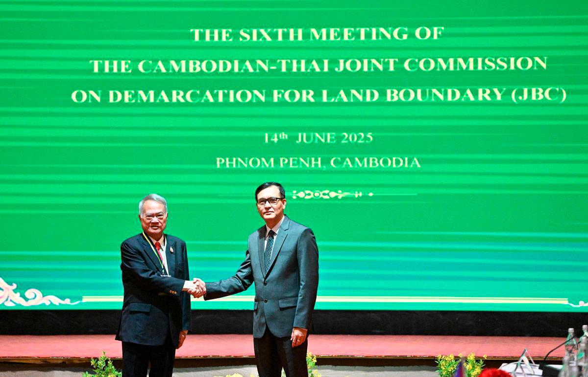 Thailand says 'progress made' in Cambodia border dispute talks Thailand says 'progress made' in Cambodia border dispute talks