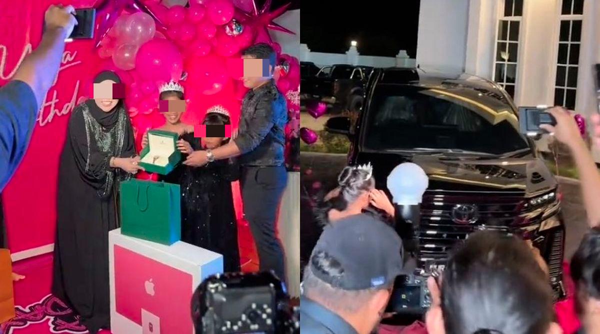 “This is all I could afford” - Businesswoman apologises for RM1m budget for daughter’s birthday party, netizens amused