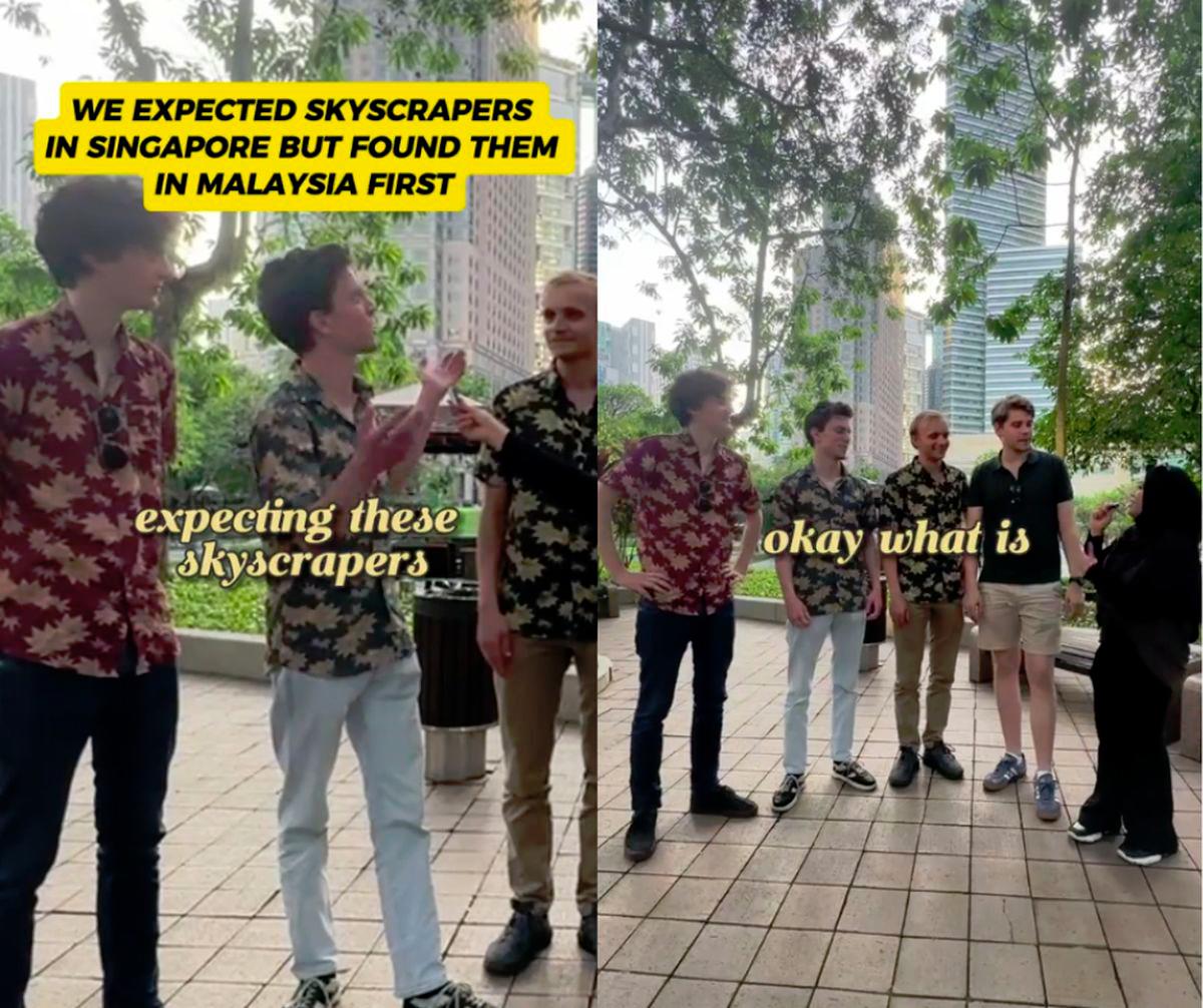 “Thought only S’pore had skyscrapers!” — Dutch tourists amazed, M’sians react with sarcasm “Thought only S’pore had skyscrapers!” — Dutch tourists amazed, M’sians react with sarcasm