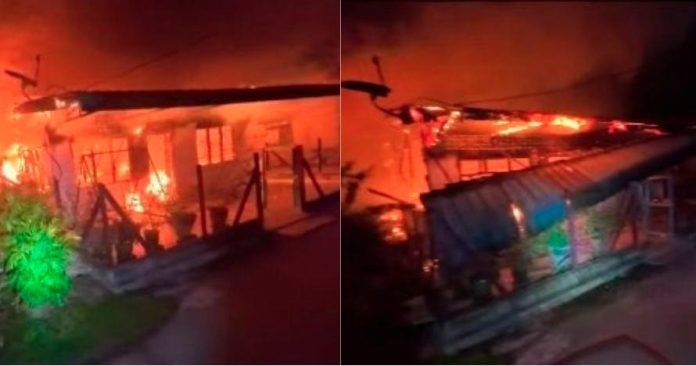 Three homes destroyed in Nibong Tebal fire, families left homeless