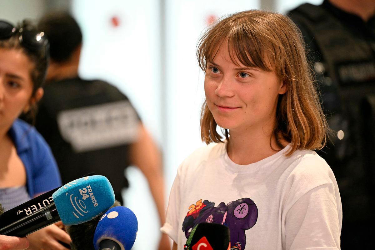 Thunberg accuses Israel of kidnap after Gaza aid boat intercepted Thunberg accuses Israel of kidnap after Gaza aid boat intercepted