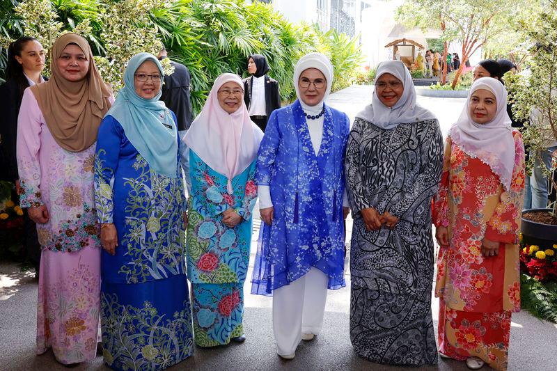 Türkiye First Lady visits Perdana Botanical Gardens