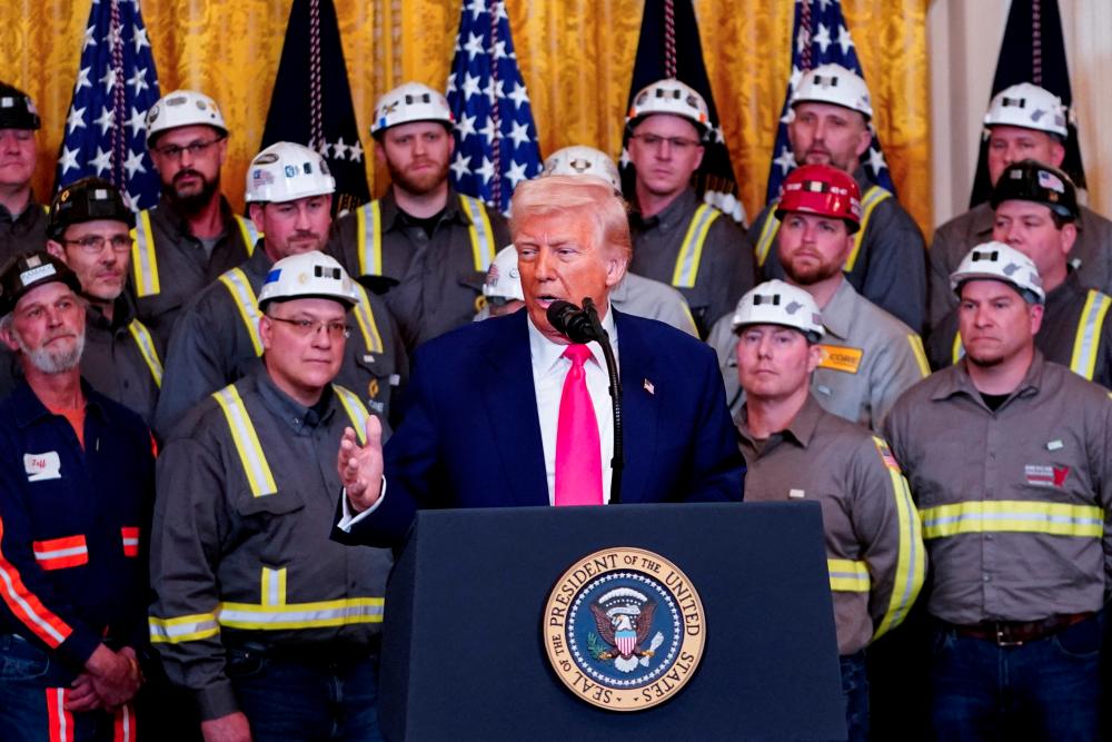 Trump signs executive orders to boost US coal as power demand rises Trump signs executive orders to boost US coal as power demand rises