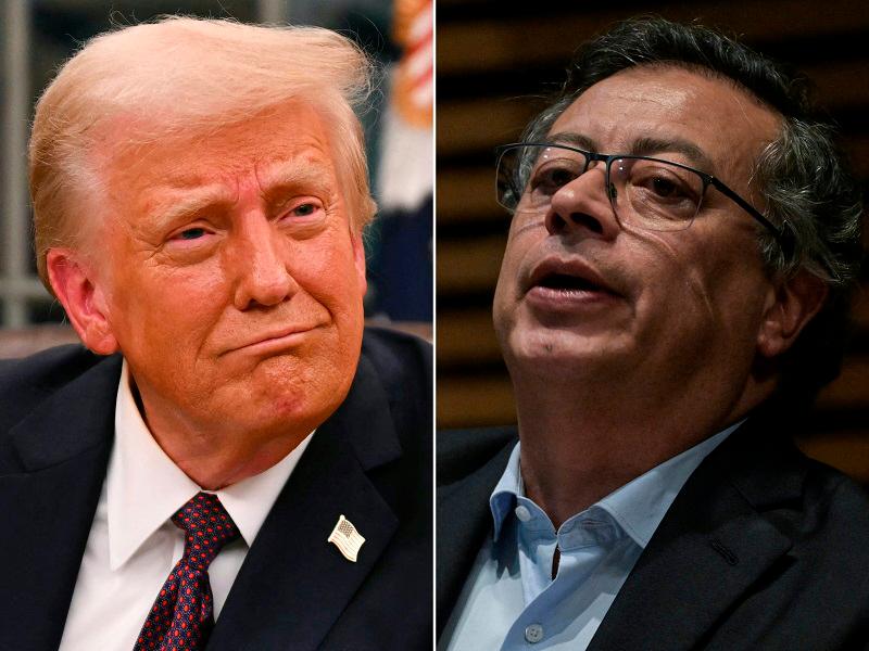 Trump slaps tariffs, sanctions as Colombia defies deportation push Trump slaps tariffs, sanctions as Colombia defies deportation push