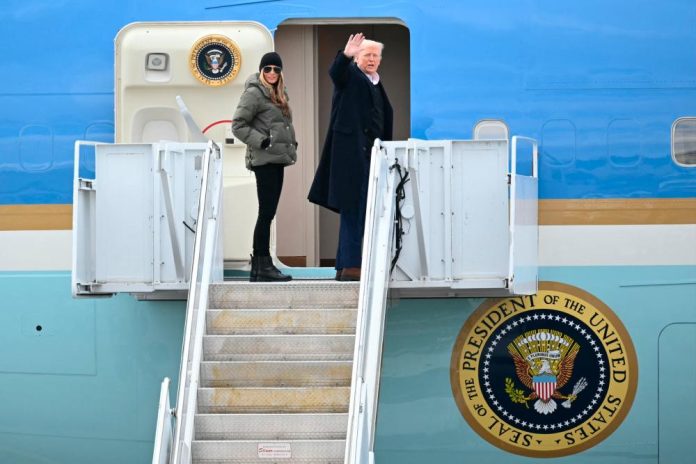 Trump visits North Carolina and California disaster zones